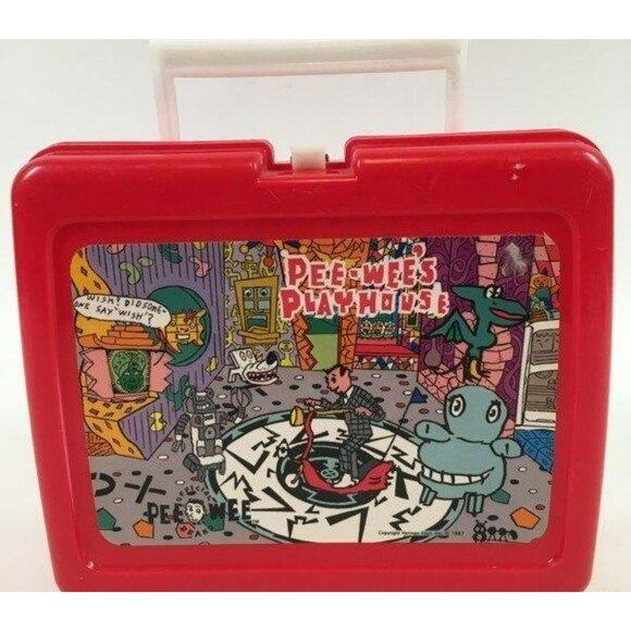 Vintage Thermos Lunchbox featuring Pee Wee's Playhouse - Picture 1 of 5